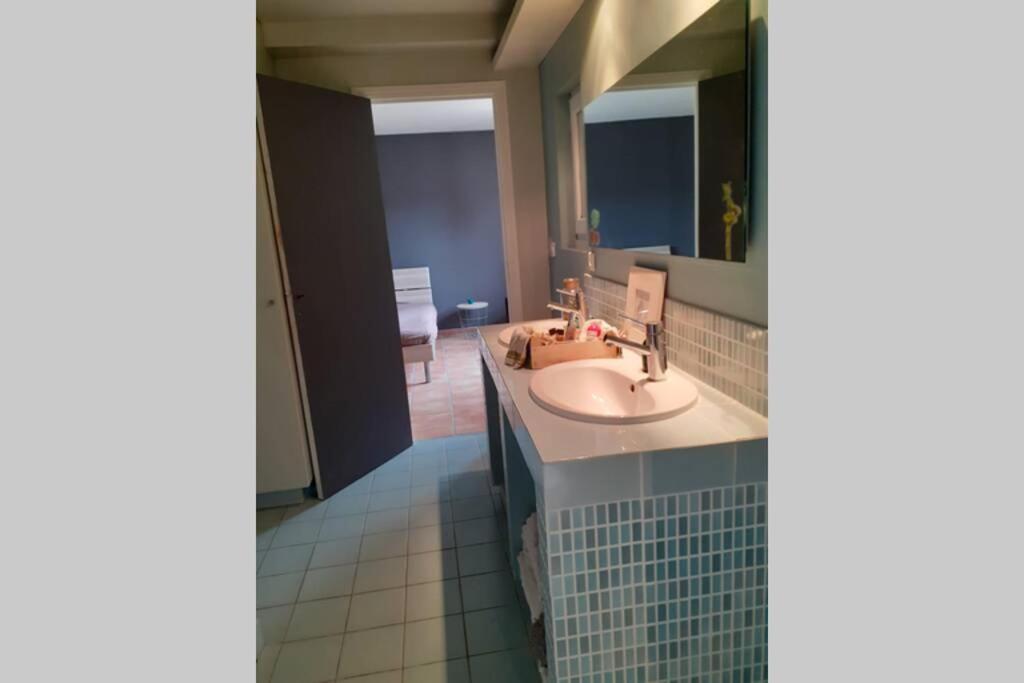 Appartement 3 Pieces Dans Villa Individuelle Falicon Dış mekan fotoğraf